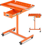 Mobile Work Table with Adjustable Height – 300Lbs Capacity