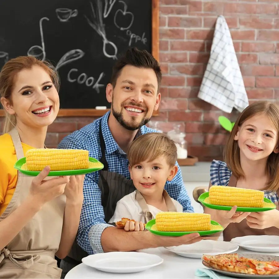Corn on The Cob Holders Non Slip Bottom Dishwasher Safe 6 Pcs