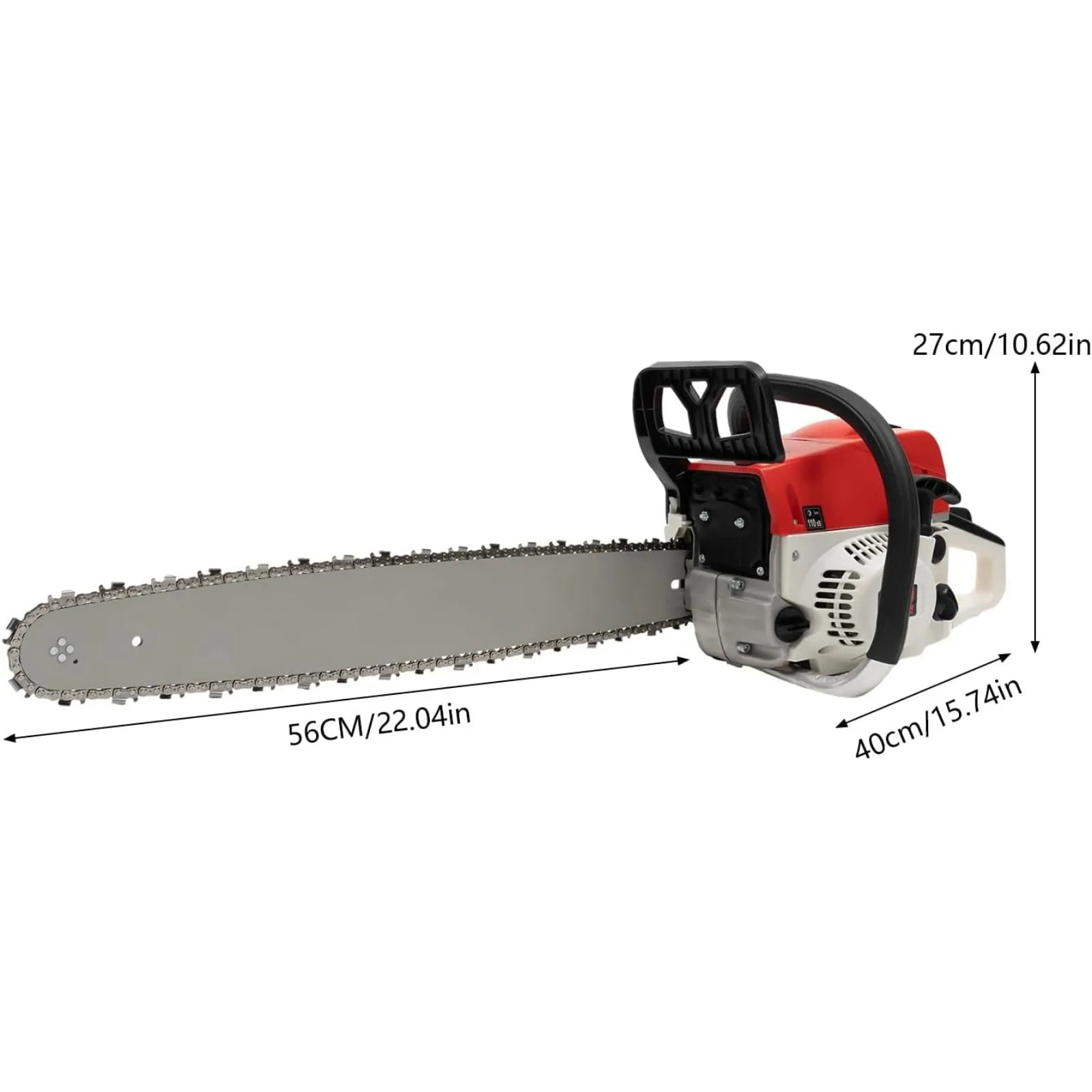 22 Inch,52CC 2-Stroke Gasoline Chainsaw