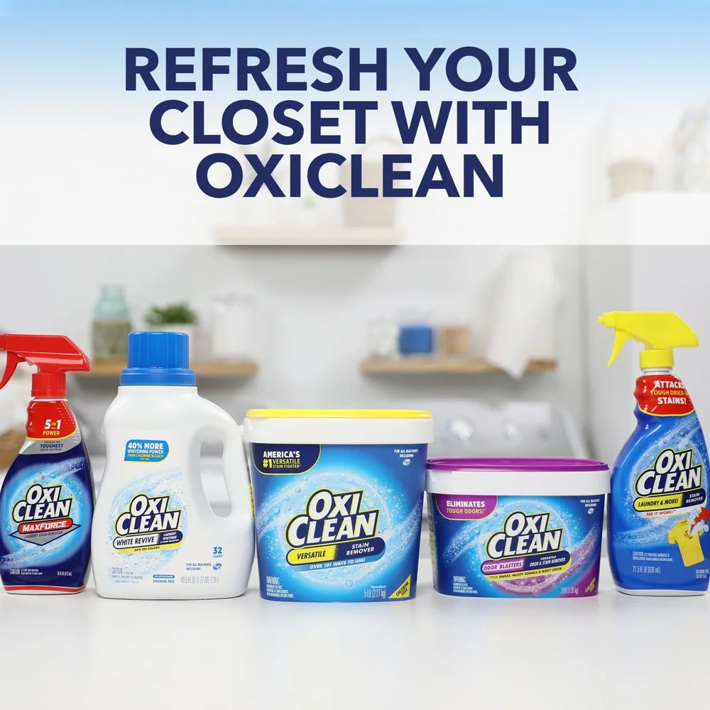 Oxygen-Powered Laundry Booster