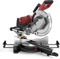12-Inch Dual-Bevel Sliding Compound Miter Saw, 3800RPM, 0-45°, 15 Amp