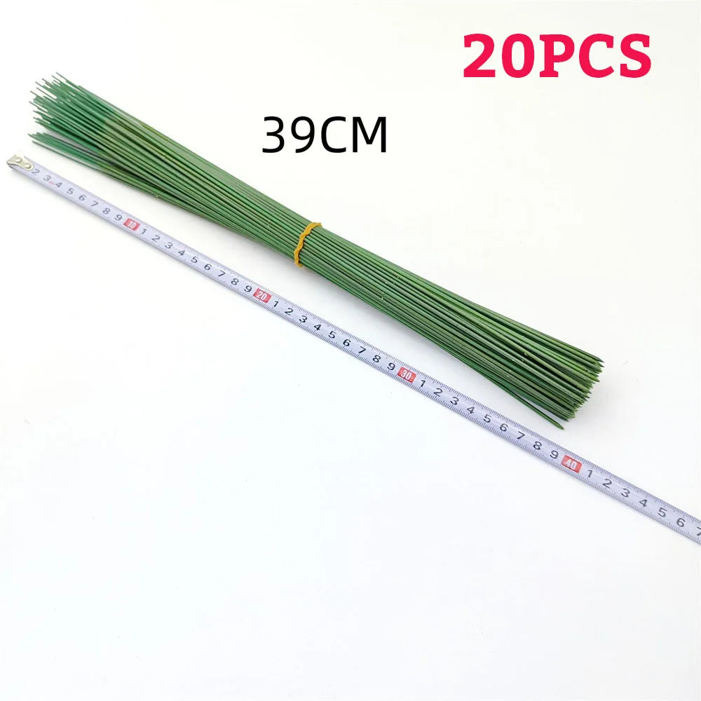 Green Flower Stem Stick Wire Stem Floriculture Tape Self-adhesive Bouquet Floral Stem Paper Tape