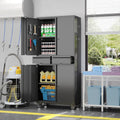 Metal Garage Storage Cabinet with Locking and Adjustable Shelves