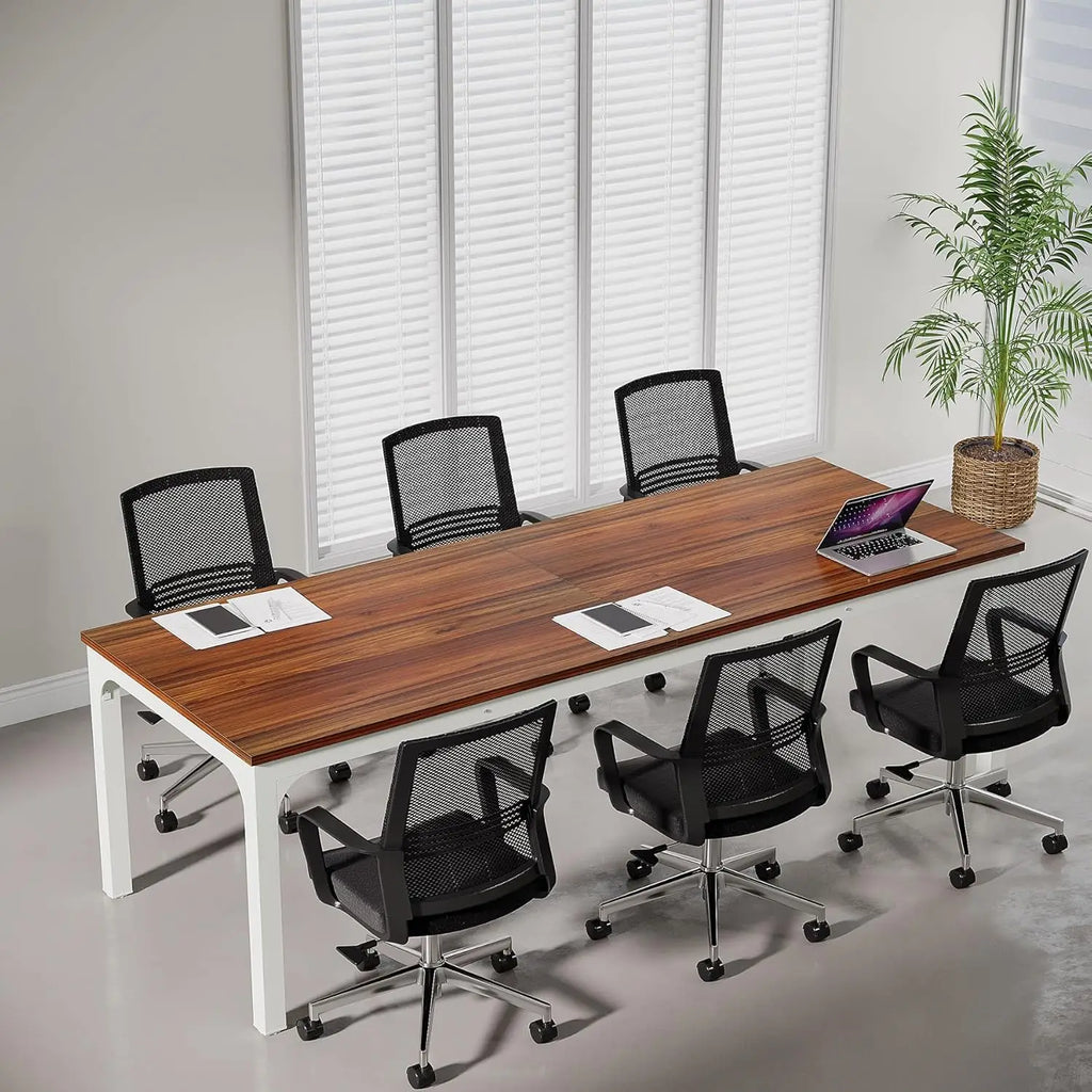 78.74" W x 27.56" D Large Office Conference Table