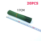 Green Flower Stem Stick Wire Stem Floriculture Tape Self-adhesive Bouquet Floral Stem Paper Tape