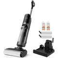 M3 Cordless Wet Dry Vacuum Cleaner All-in-One for Hard Floors Lightweight Floor Cleaner in Grey with Edge Cleaning Self-