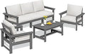 6-Piece Sectional Outdoor Furniture Set, All Weather