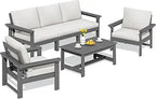 6-Piece Sectional Outdoor Furniture Set, All Weather