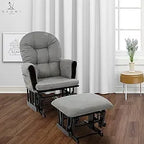 Nursery Rocking Chair with Ottoman