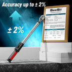 Digital Torque Wrench 1/2" Drive 340N.m 2% Torque Accuracy