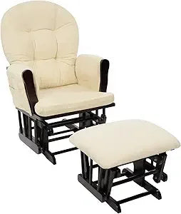 Nursery Rocking Chair with Ottoman