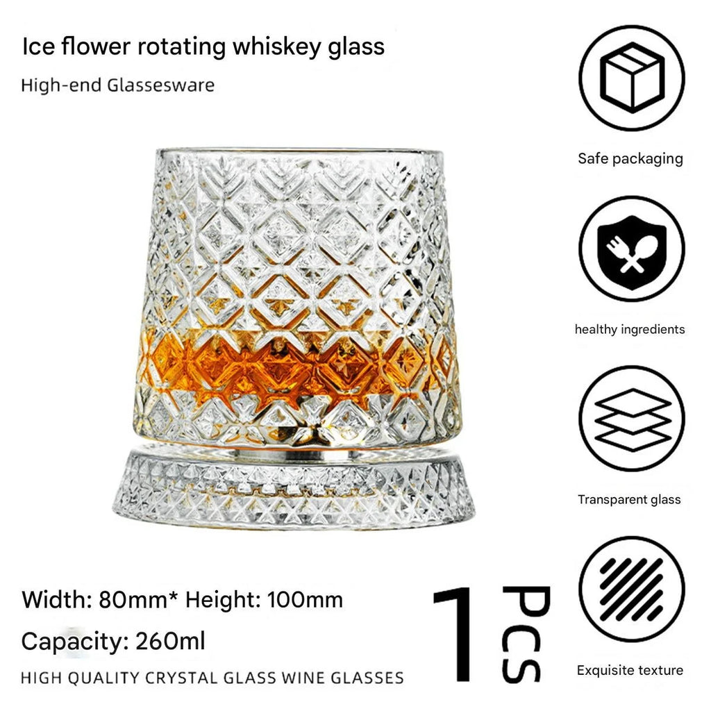 Luxury high-end whiskey glasses