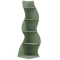 Tribesigns Corner Shelf, Modern 5-Tier Wall Corner Bookshelf, Stylish Corner Small Bookcase Storage Rack Plant Stand