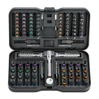 100in1 Multifunction Ratchet Screwdriver Set Multi Magnetic Bits Mini Repair Tool Kit Household Tool For PC & Desk Etc.