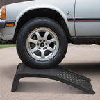 2 Pack Steel Car Ramps 8000 Lbs Capacity 8 Inch Max Lift Height Auto Ramp