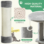 44In Tall Multi-Cat Climbing Tower for Indoor Cat