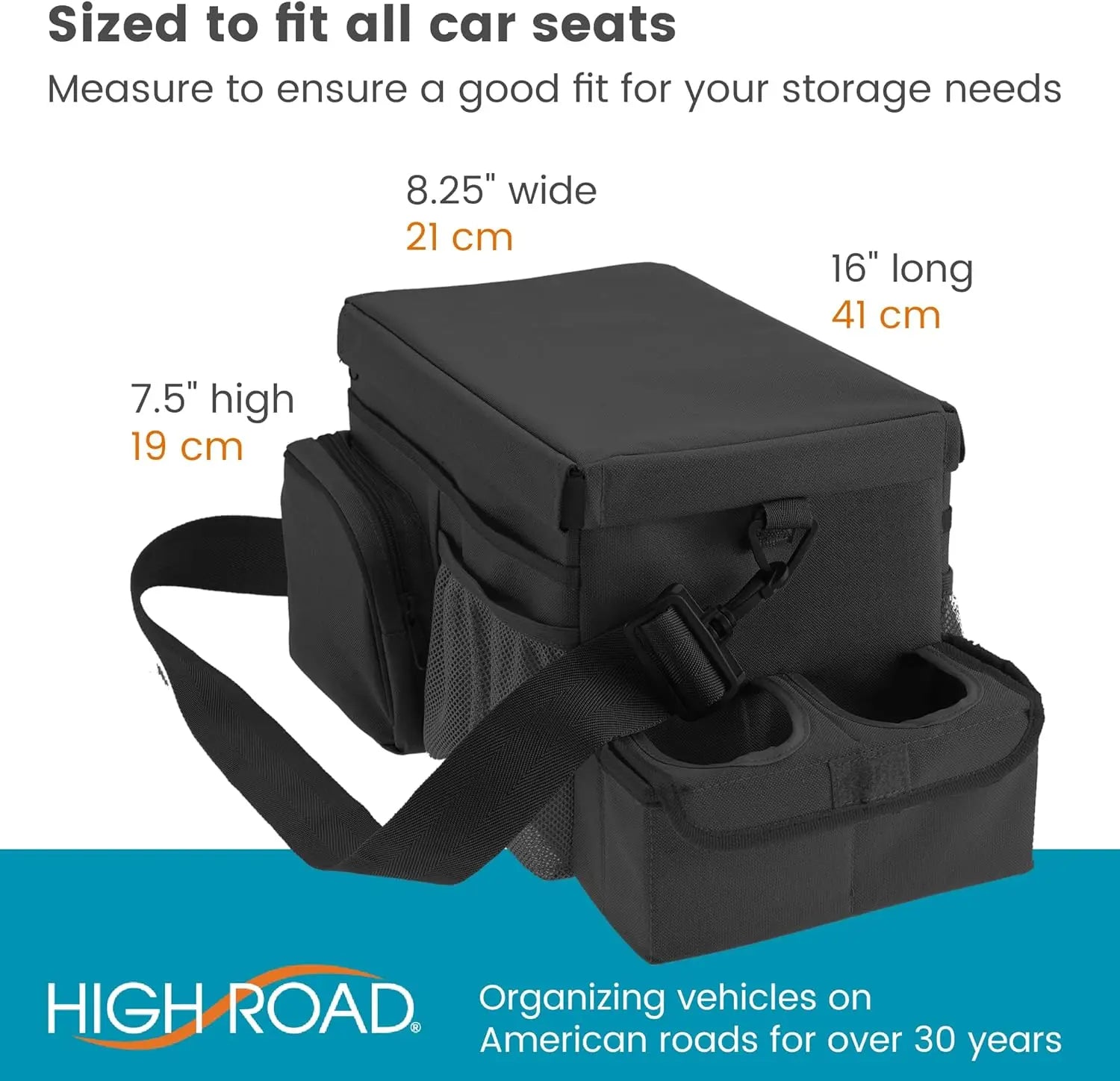 Backseat Organizer for Kids and Passenger Seat Organizer for Adults