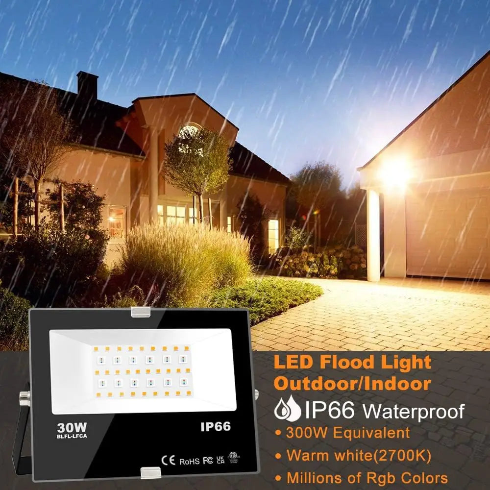 300W Equivalent, Color Changing with Remote, 120 Colors,