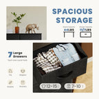 7 Fabric Drawers Organizer