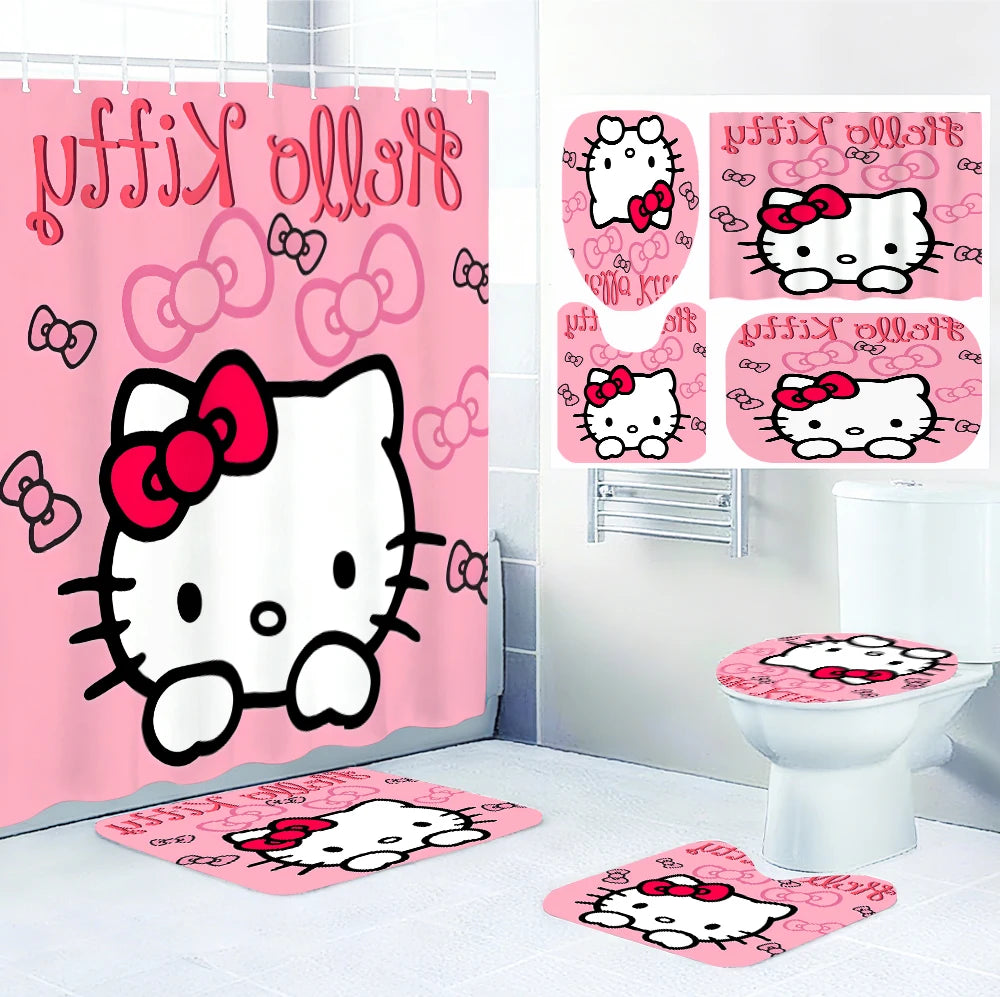 Sanrio Hello Kitty Bathroom Four-Piece Set