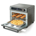 Air Fryer Toaster Oven 25L Convection Oven 1700W Stainless Steel Countertop Combo with Grill for Kitchen