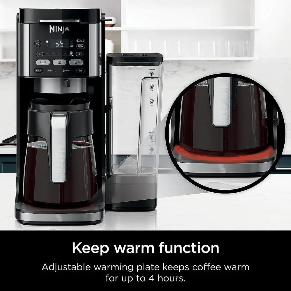 Refurbished Dual-Brew Coffee Maker | Hot & Iced Beverages | K-Cup Pod Compatible | 3 Brew Modes | 60oz Removable Tank