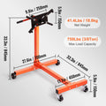 Engine Stand 750/1300/1500 lbs Rotating Engine Motor Stand with 360 Degree Adjustable Head Dolly Vehicle Auto Repair