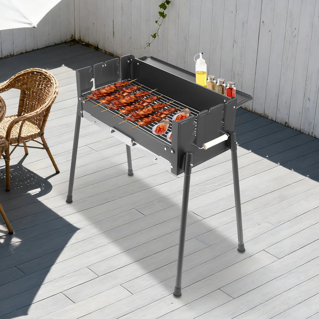 Stainless Steel Folding Portable BBQ