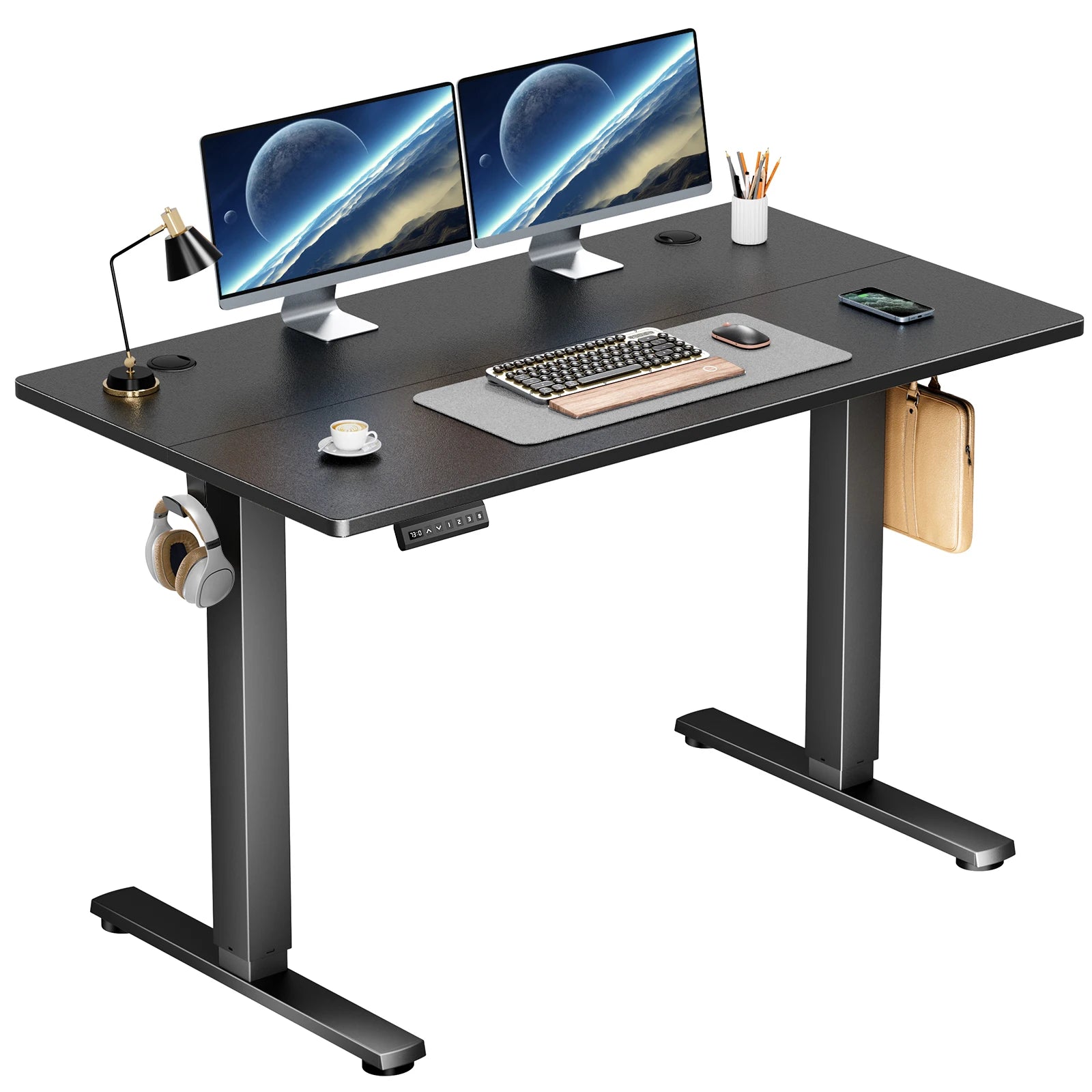 JHK Electric Standing Desk Height Adjustable 40x24