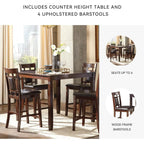 5 Piece Counter Height Dining Set
