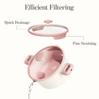 7QT Nonstick Stock Pot with Lid, PFAS and PFOA Free