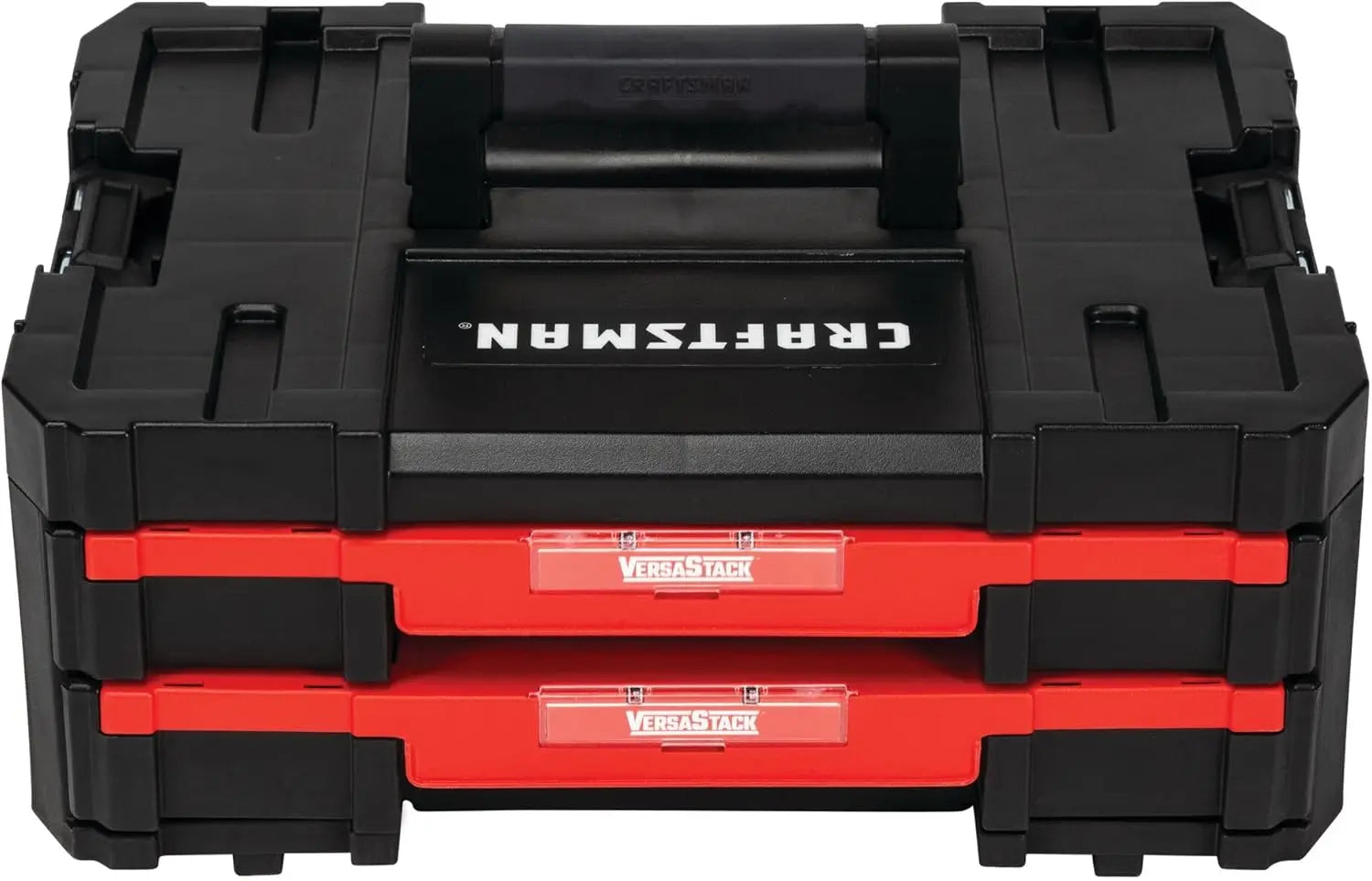 Durable Plastic Tool Box with Drawers and Removable Dividers