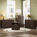 49'' Rattan Dresser with Ample Storage
