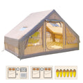 Air Glamping Tents for Camping Family, Easy Setup Rainproof Windproof Outdoor Tents