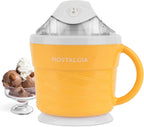 Electric Ice Cream Maker - Soft Serve Machine for Frozen Yogurt & Gelato in Minutes - 1.5 Quart Tan
