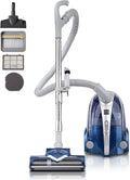 Pet-Friendly Lightweight HEPA Canister Vacuum with Variable Modes