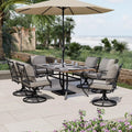 7-Piece Patio Dining Set for 6, with Cushions