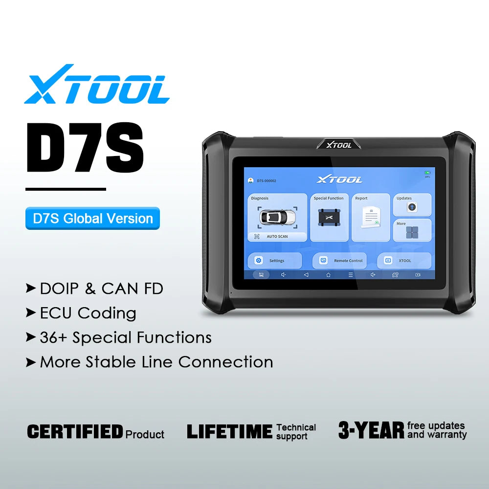 OBD2 Scanner ECU Coding Car scanner Bi-directional Automotive Tool key programmer 39+ Resets with CANFD DOIP FCA