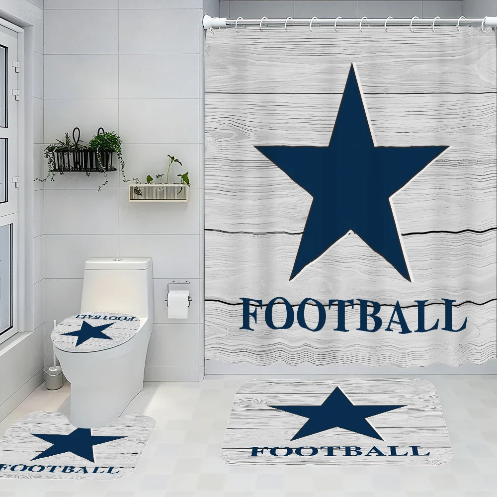 Dallas Cowboys Bathroom Four-piece Set