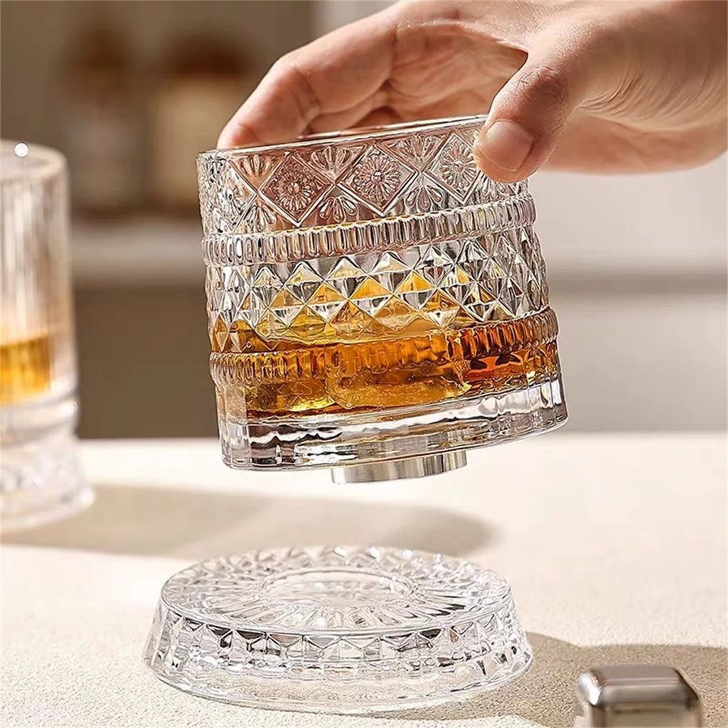Luxury high-end whiskey glasses