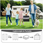 6x9 Patio Waterproof, Large Boho Portable Outdoor Area Rug