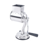 Rotary Grinder Set With 5 Drums, Vegetable Slicer, Cutter, Stainless Steel