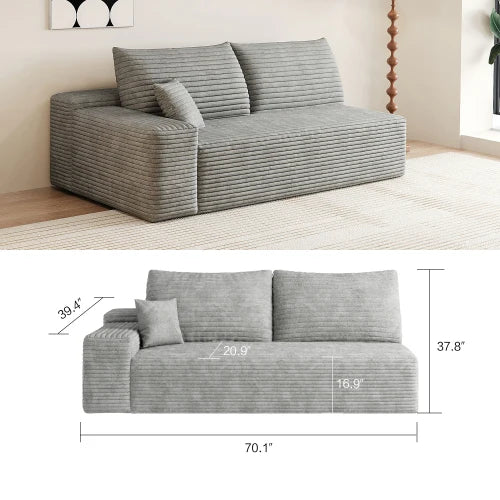 Cloud Module sofa, a sofa set that can be easily assembled in the living room