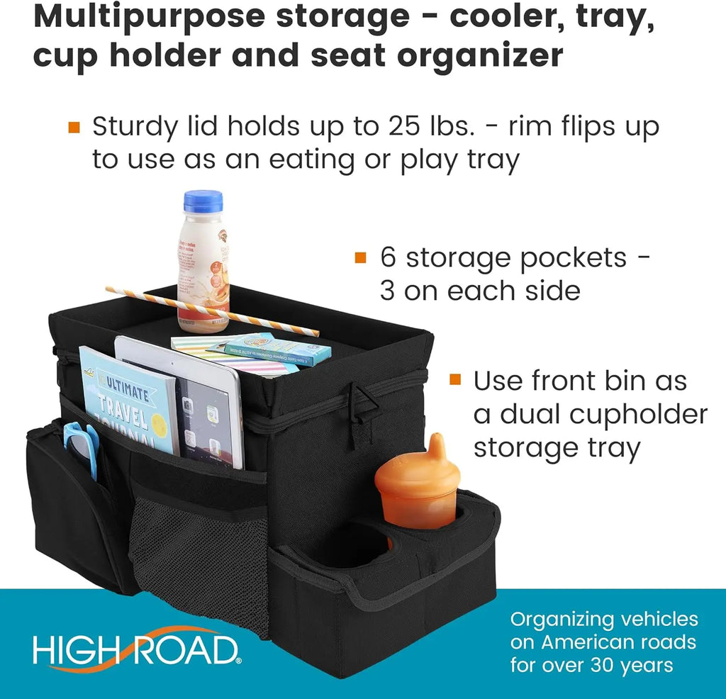 Backseat Organizer for Kids and Passenger Seat Organizer for Adults
