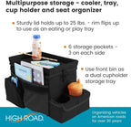 Backseat Organizer for Kids and Passenger Seat Organizer for Adults