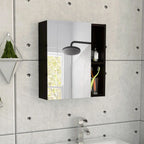 Medicine Cabinet With Mirror, Five Internal Shelves