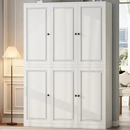 Kitchen Pantry Storage Cabinet 47.2" W x 69" H