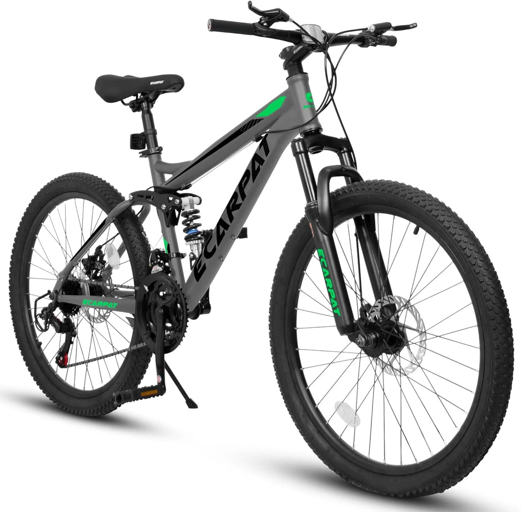 Dual Full Suspension Mountain Bike 24/26/27.5 Inch,  Mountain Bike, 21-Speed