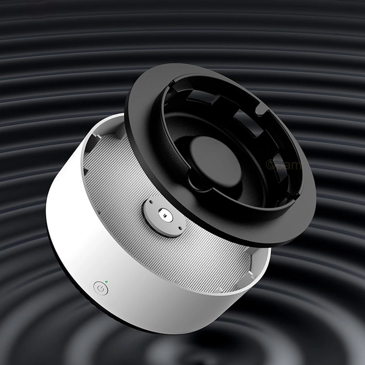 2-in-1 Intelligent Smoke-free Ashtray, Instantly Eliminates The Smell Of Second-hand Smoke, Does Not Include Batteries