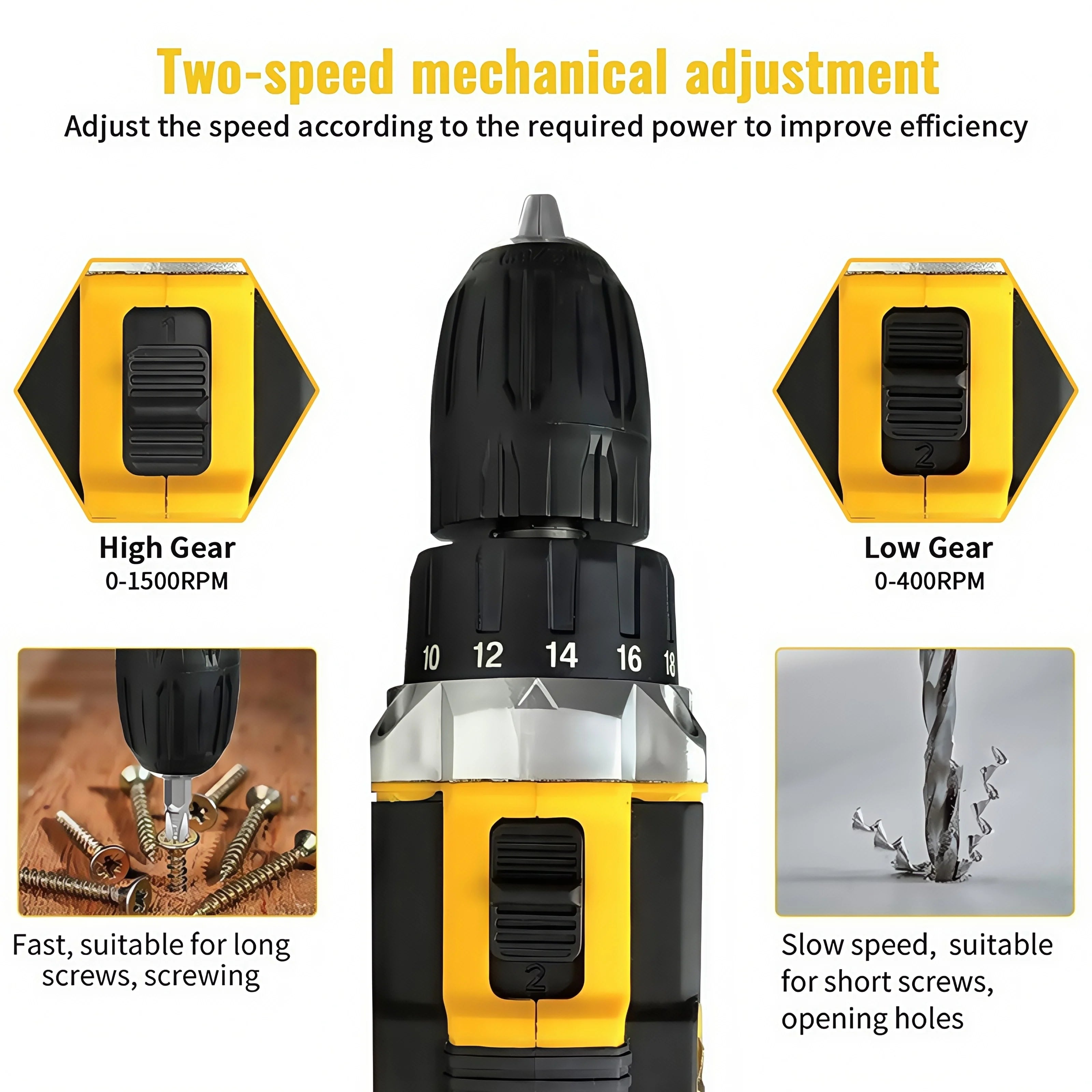 Lithium battery-powered screwdriver